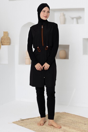 Rıo Jileli Uzun Kollu Tesettür Mayo