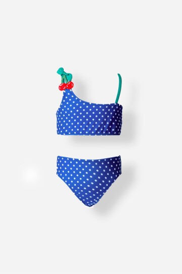Tek Omuz Kız Çocuk Bikini Takım