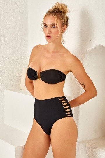 Yanları Çapraz Biyeli Tek Alt 