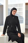 Ebony Uzun Kollu Tesettür Mayo 1504