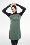 Demi Uzun Kollu Tesettür Mayo 3131