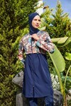 Violeta Uzun Kollu Tesettür Mayo 3404