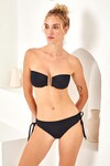 Aksesuarlı Soft Straplez Bikini Tek Üst 