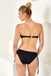 Aksesuarlı Soft Straplez Bikini Tek Üst 