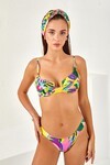 Balenli İnce Askılı Bikini Takım 
