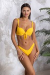Dolgulu Bikini Tek Üst