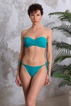 Dolgulu Straplez Bikini Tek Üst