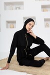 LIdy Paraşüt Likra Uzun Kollu Tesettür Mayo