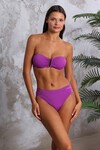 Yanı Kesikli Slip Bikini Tek Alt